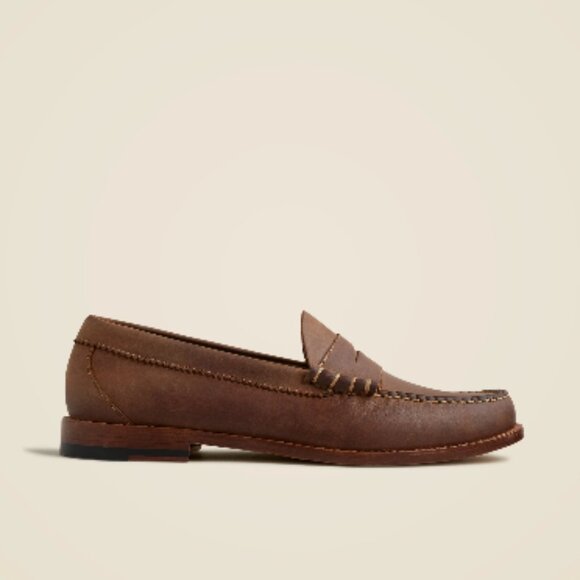J.Crew Camden loafers with leather soles